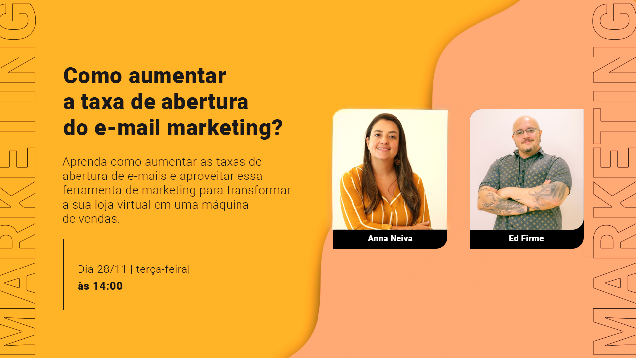 webinar marketing taxa de abertura de email