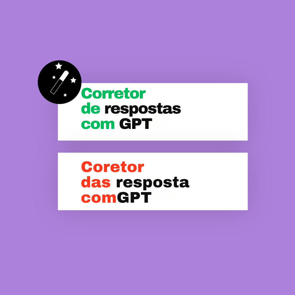 Corretor de respostas edrone