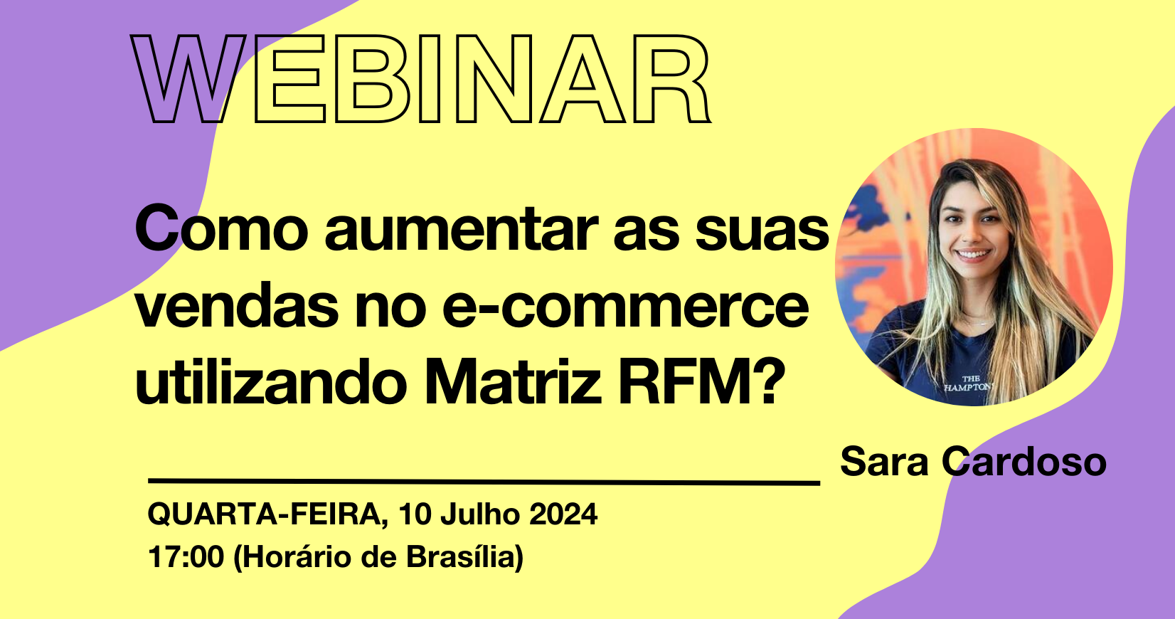 webinar vendas RFM - Sara