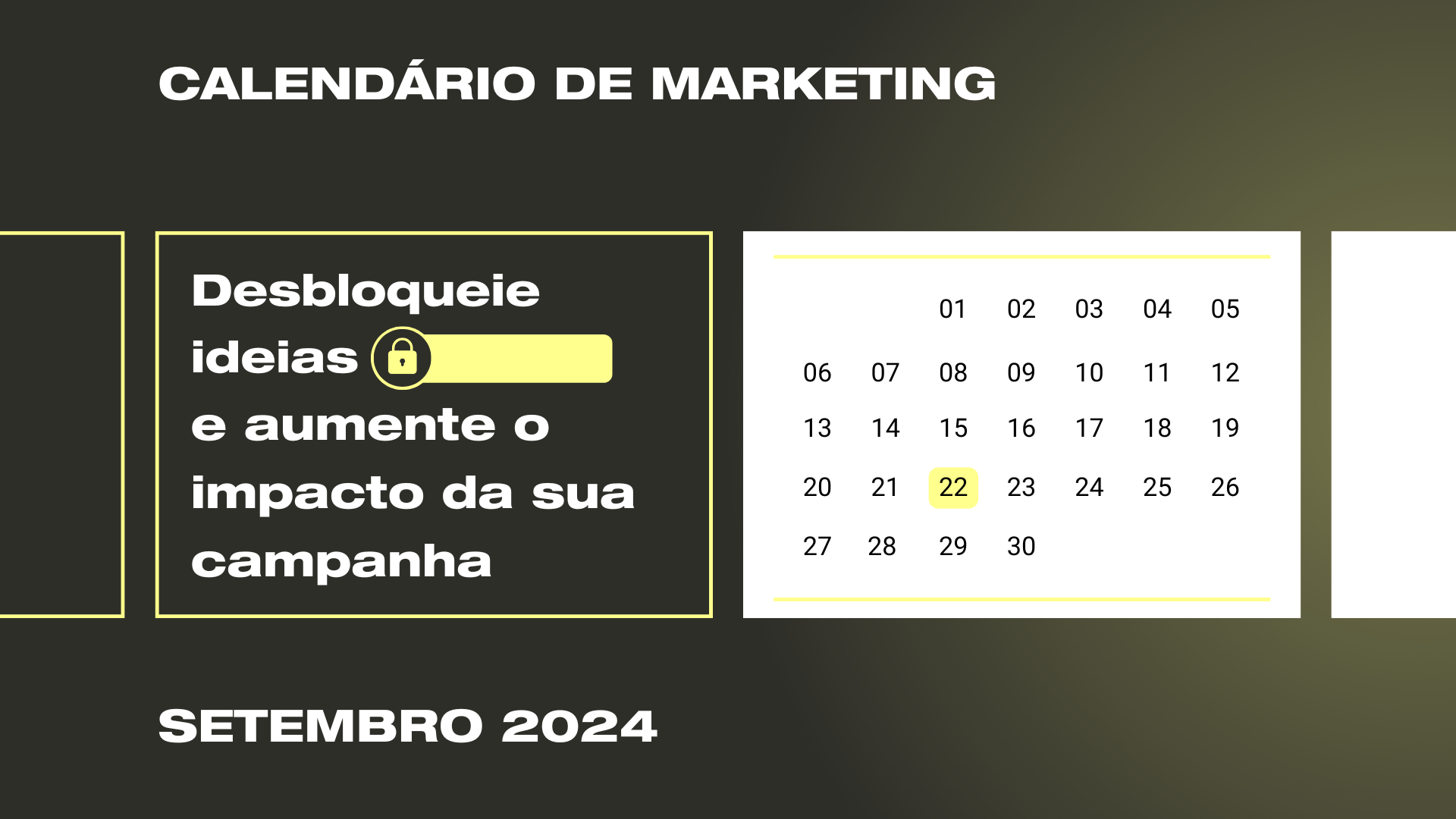 calendário de marketing setembro 2024