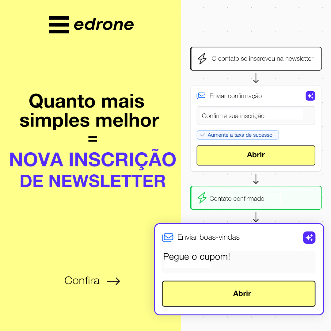 nova inscrição newsletter