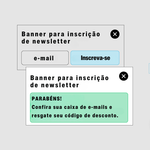 banner inscrição newslette edrone