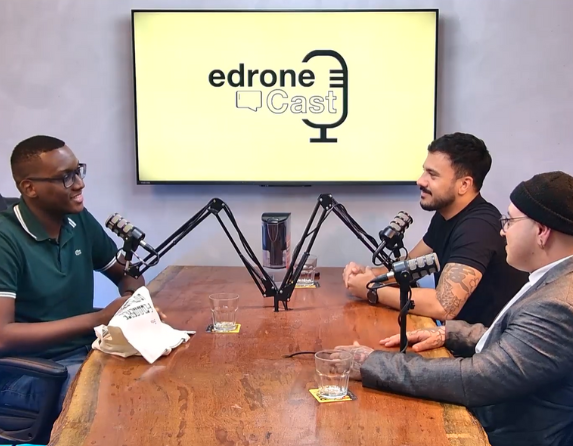 gravação podcast