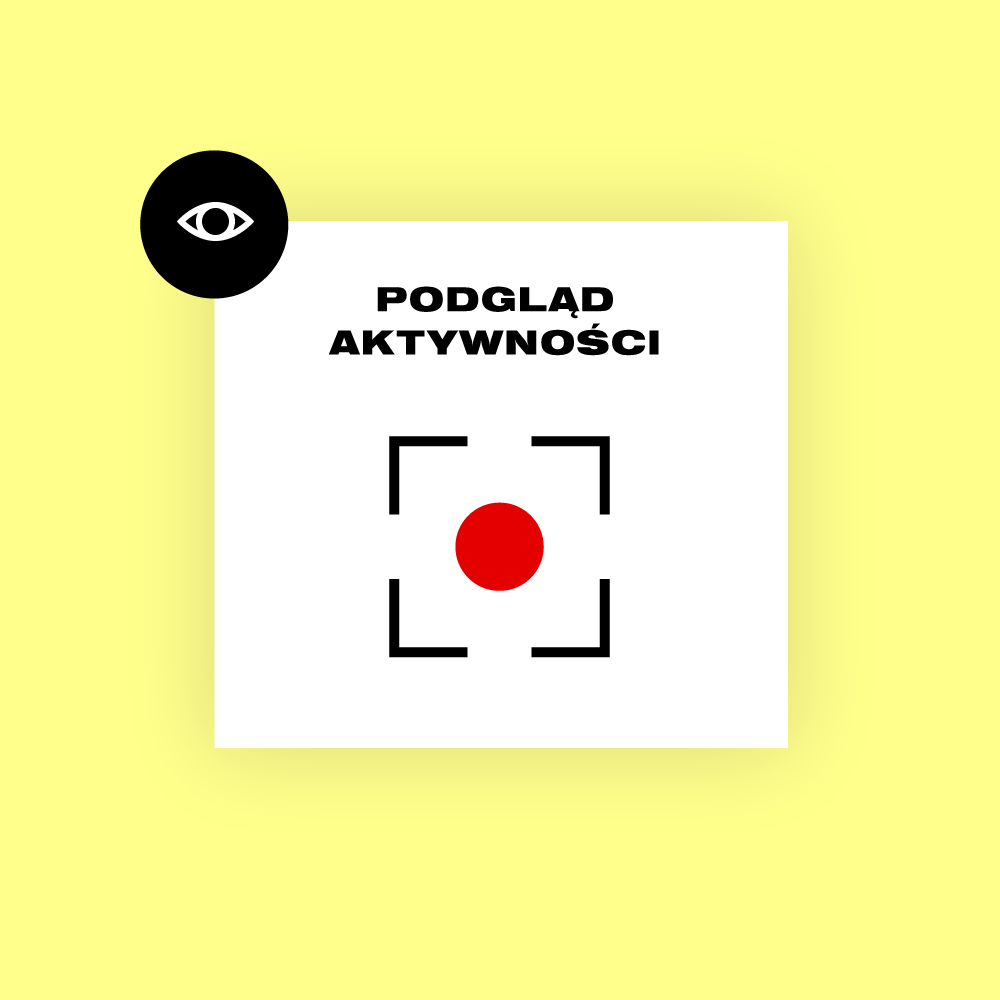 podgląd aktywności