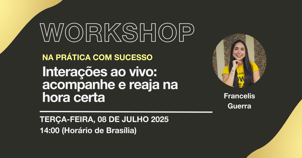 Workshop apresentado por especialista de CS sobre nova feature