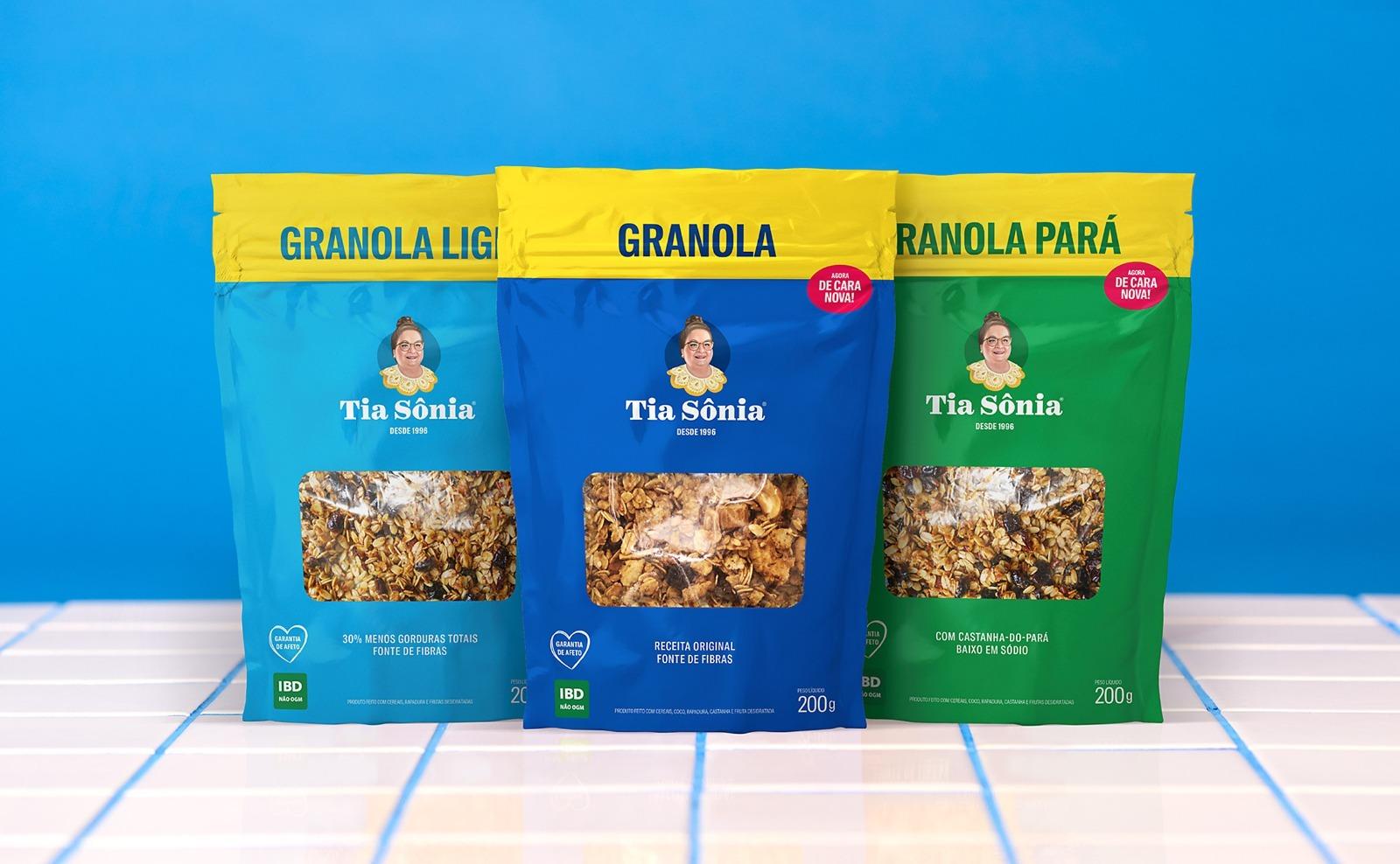 granolas da Tia Sônia