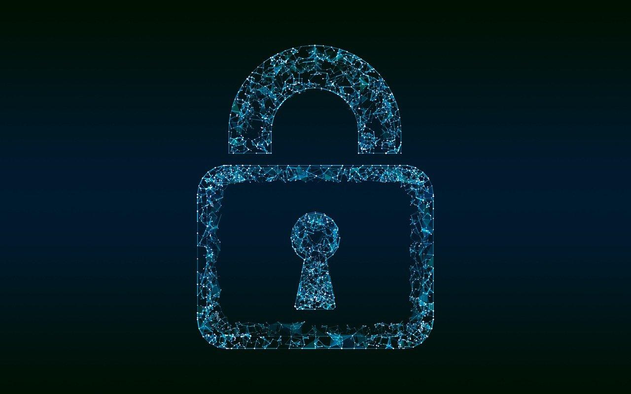 Cadeado com ondas de internet Imagem de Pete Linforth por Pixabay