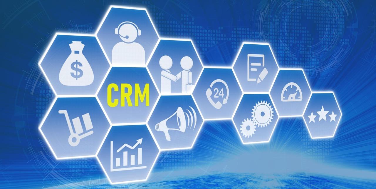Icones combinados de CRM - Imagem de Tumisu por Pixabay