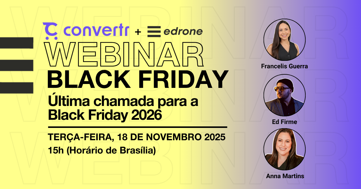 Última chamada para a Black Friday 2026